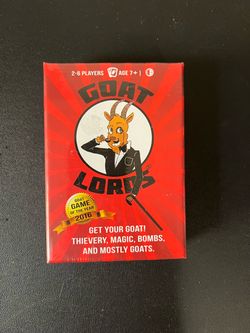 Goat Lords Game Hilarious, Addictive & Competitive Card Game New Sealed