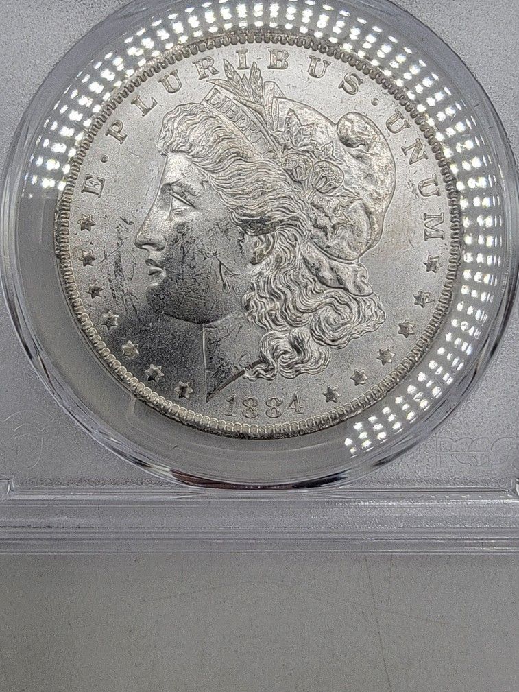1884 O Morgan Silver Dollar MS 64 PCGS
