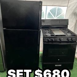 SET DE REFRIGERADOR Y ESTUFA