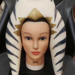 Disney Star Wars Galactic Starcruiser Ahsoka Tano Togruta head piece youth one  size 