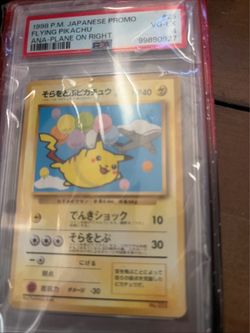 Flying pikachu psa 4