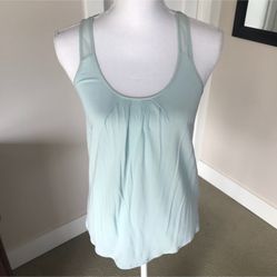 Express Sleeveless Blouse Mint Green, S