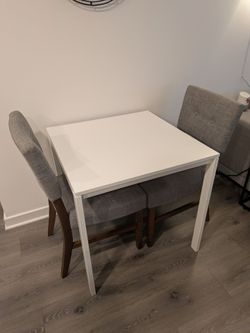 Table and chairs