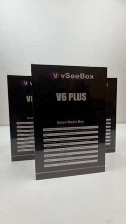 VSeeBox V6 Plus Sports Movies TV Shows Live TV Streaming Device