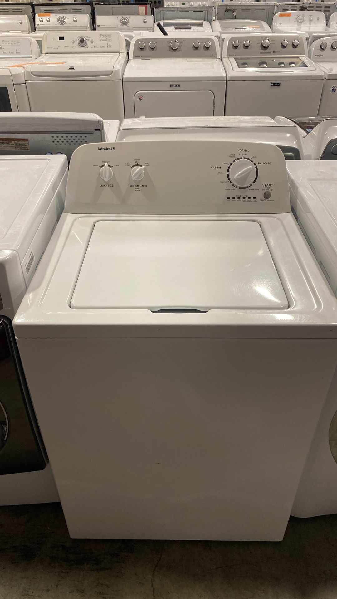 WASHER WASHING MACHINES ADMIRAL WHIRLPOOL MAYTAG KENMORE ETC. WARRANTY 