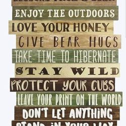 Farmhouse Wall Art Hanging Decor