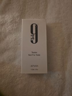 Afnan 9am & 9pm Fragrance Tester 100ml bottle never opened. Tester version.