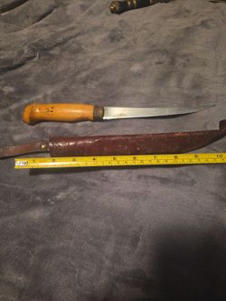 Vintage fillet knife