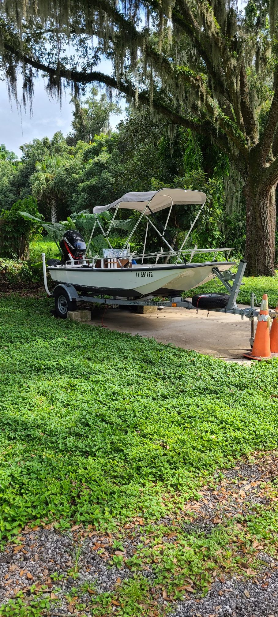 1986 Tiderunner Boat 13' 4"