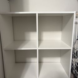 White Storage Cubes 