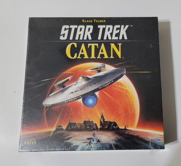 Star Trek Catan Board Game- Brand New