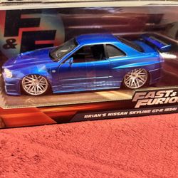 Jada Toys Nissan R34 1/24 Die-cast 