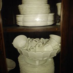 Vintage Milk Glass Collection