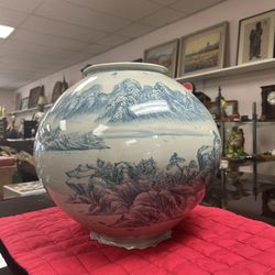Vintage Korean Porcelain Vase