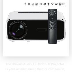 Bravius TK-1000 STI Projector —NEW IN BOX