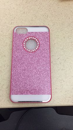 NEW- Bling Diamond Hard Case for iPhone 7-Pink