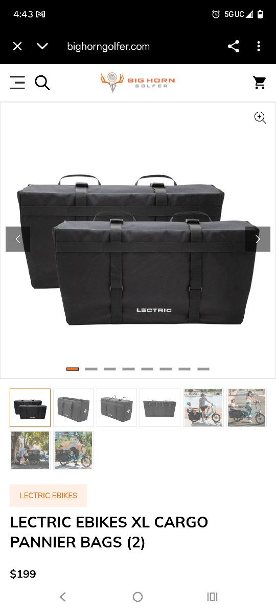 XL Cargo Panniers