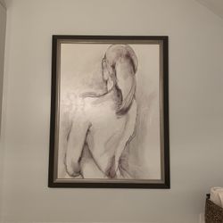 Painting Art Artwork Framed 54” X 42”