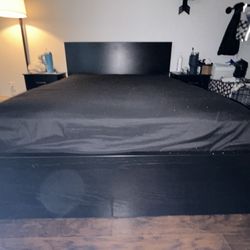 Ikea Malm bed frame and mattress