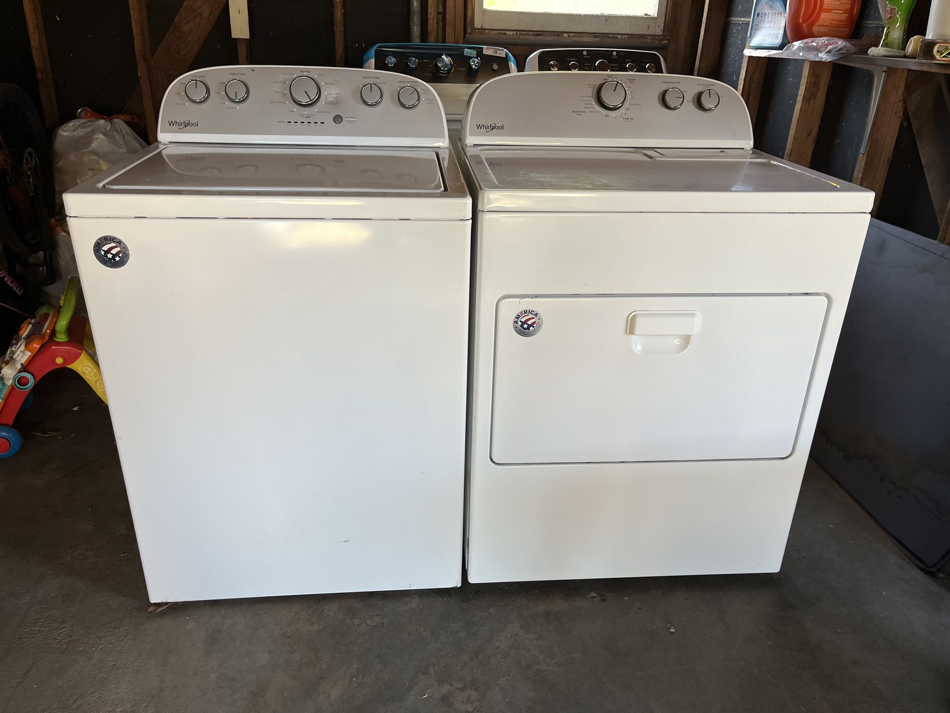 Whirlpool Washer And dryer
