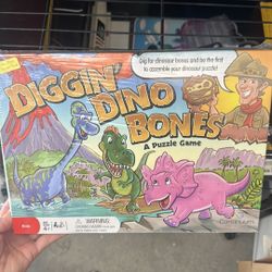 Diggin Dino Bones Puzzle Game