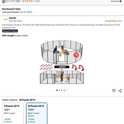 Dog Playpen for Dog