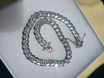 TRADE - New 8" 6MM Cuban Link Bracelet Sterling Silver