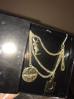 YSL YVES ST LAURENT CHARM BRACELET