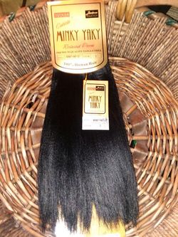 CLEARANCE %100 Human weaving #1 10"