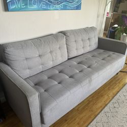 Grey Couch - Seats 3 Adults 