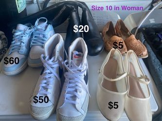 Women's Size 9- 10.5 Shoes Bundle – Nike, Boots & More