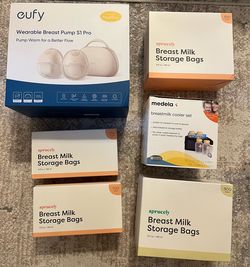 Baby items - baby bjorn, Eufy, Happ, Lovevery