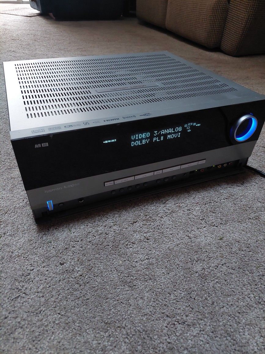 Harman Kardon AVR 645 Home Theater System 7.1 Channel 90 Watt Receiver (AVR-645) Dolby Digital Dolby Pro-Logic HDMI