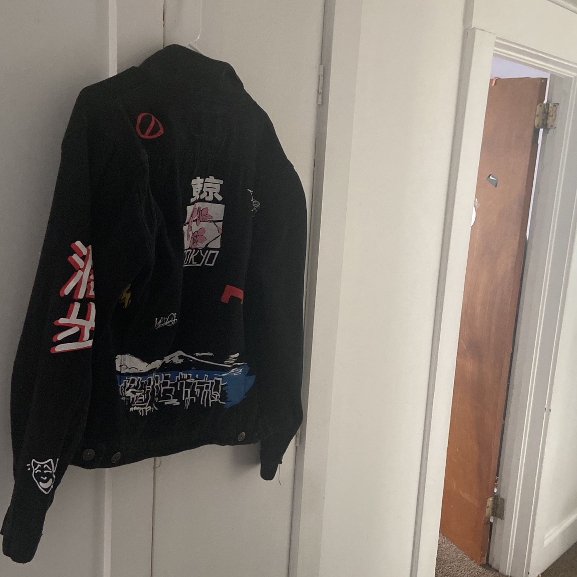 Designer Black Jean Jacket 