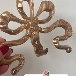 Brass Bow Hook 