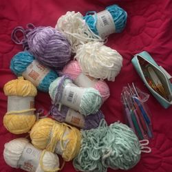 Crochet Set & Stuffed & Animal Eye Buttons 