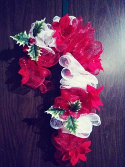 Candycane wreath