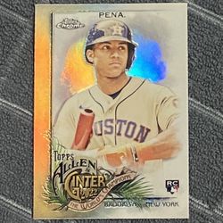 Houston Astros Jeremy Pena Rookie Card 