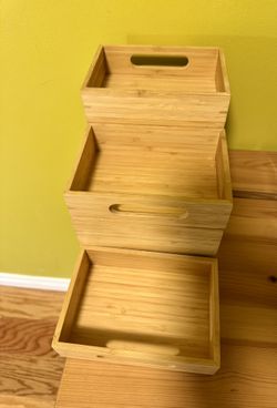 Storage - Bamboo Storage Organizer