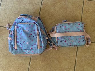 16” Bentgo Blue back pack and lunchbox   Girls  Boys