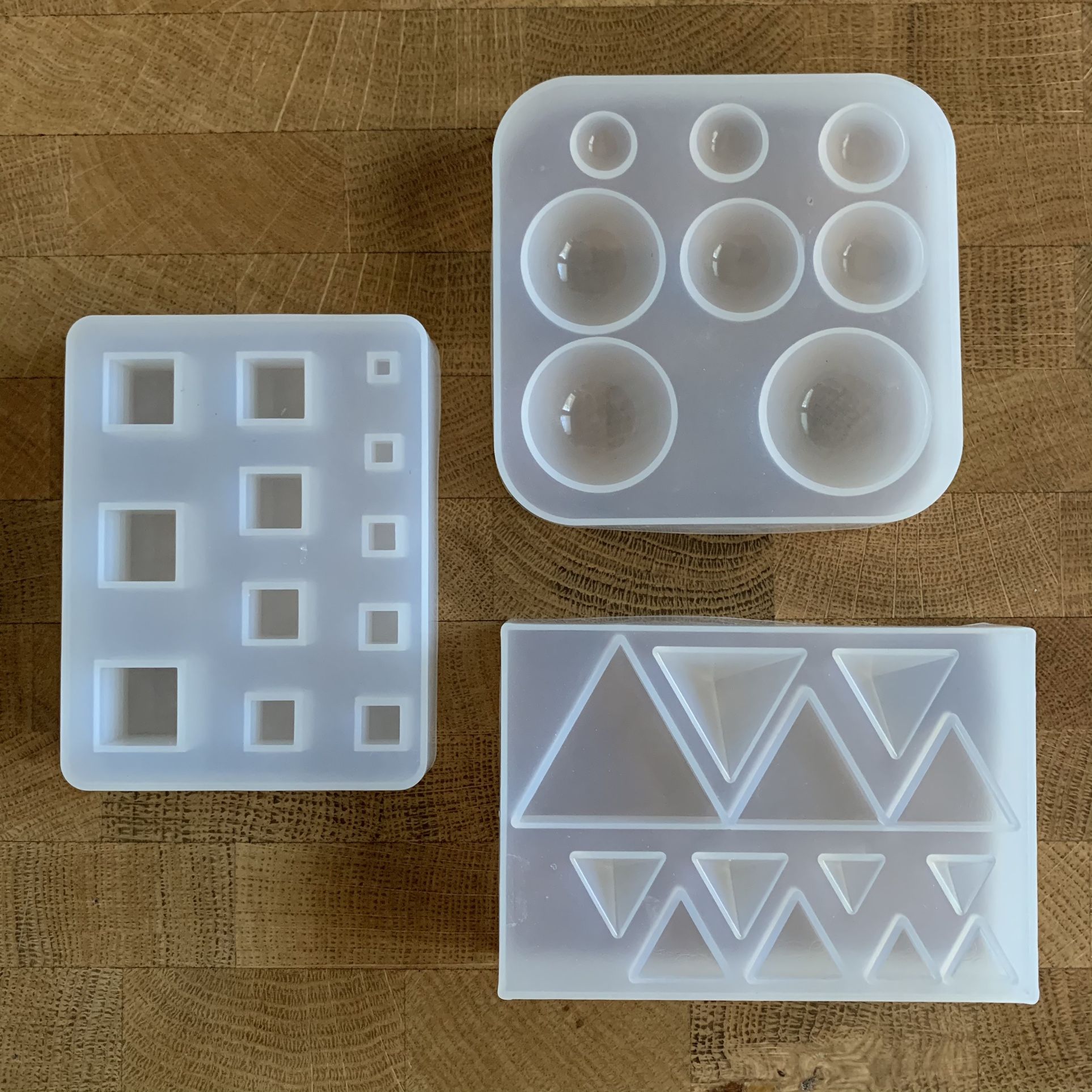 3 Multi-Shaped Earring Jewelry Molds