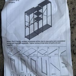 Freestanding Closet Organizer
