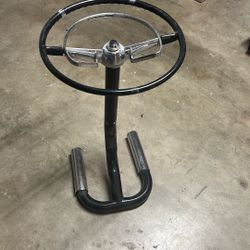 Cool Table With A Glass Top For The Caveman 