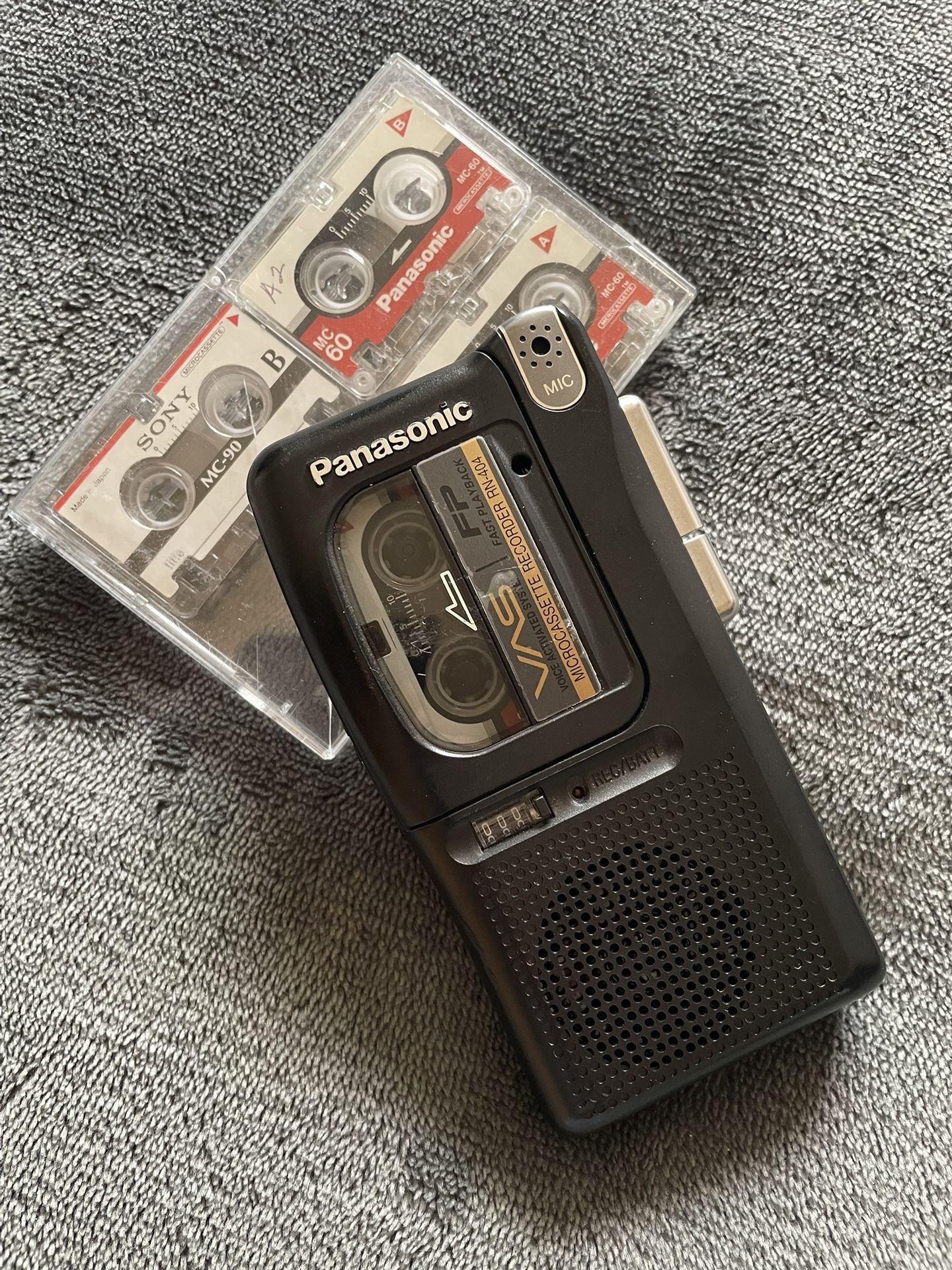 Panasonic Microcassette Recorder Model # 4N-404 Porch Pickup