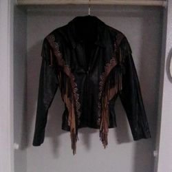 Leather Jacket, Vest, Chaps