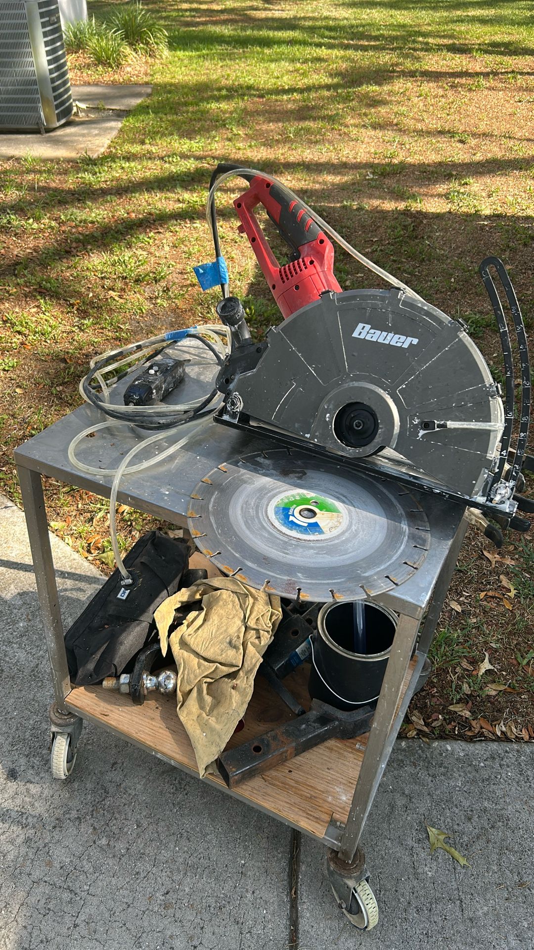14” Electric Demo Saw W/14” Diamond Blade