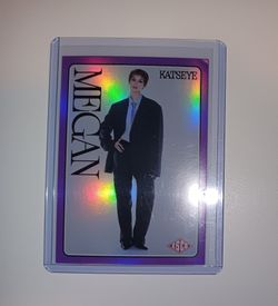 Katseye Megan Esco Trading Card Foil 24/30 (Damaged)