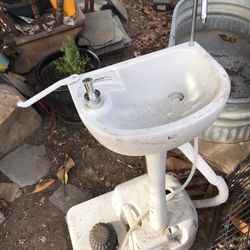 Outdoor Hand Washing Station