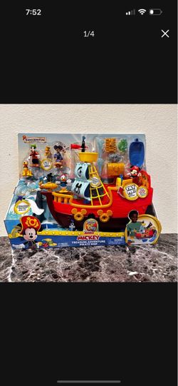Disney Junior Mickey Treasure Adventure Pirate Ship