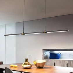 EDISLIVE Modern LED Linear Pendant (47.24”)